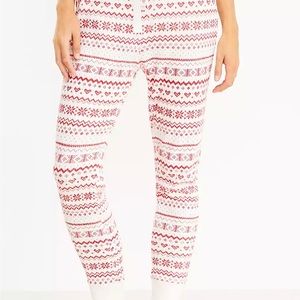 Fair Isle Henley Pajama pants and top. Size L but fits like XL